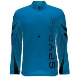 Spyder Powertrack Dry W.E.B. T-Neck Men's 8 Spyder Powertrack Dry W.E.B. T-Neck Men's -Hot Sale Clothing Store 10007 ELECTRICBLUEBKPLR m