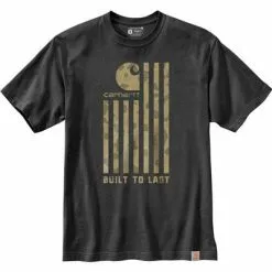 Carhartt Relaxed Fit Midweight Short-Sleeve Flag Graphic T-Shirt Men's