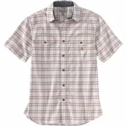Carhartt Rugged Flex Relaxed Fit Lightweight Short-Sleeve Plaid Shirt Men's 5 Carhartt Rugged Flex Relaxed Fit Lightweight Short-Sleeve Plaid Shirt Men's -Hot Sale Clothing Store 101135 MALT m