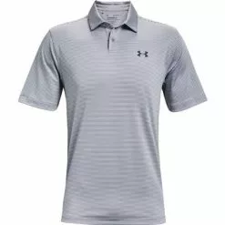Under Armour Performance Stripe Polo Shirt Men's -Hot Sale Clothing Store 101192 STEELWHITEPITCH GR m