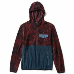 Roark Fox Island Polar Fleece 1/2 Zip Hoodie Men's