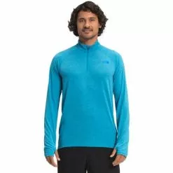 The North Face Wander 1/4 Zip Pullover Men's -Hot Sale Clothing Store 101372 MERIDIANBLUEHTR m