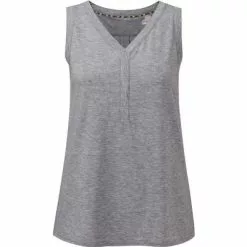 Sherpa Adventure Gear Asha V-Neck Tank Women's -Hot Sale Clothing Store 101829 KHARANI GREY m