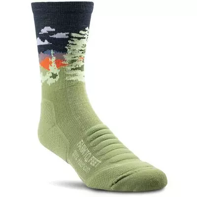 Farm To Feet Cascade Locks Lightweight Cushion 3/4 Crew Socks 2 Farm To Feet Cascade Locks Lightweight Cushion 3/4 Crew Socks - Image 2