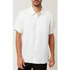 ONeill O'Neill Bamboo Brush Short Sleeve Button-Up Shirt Men's