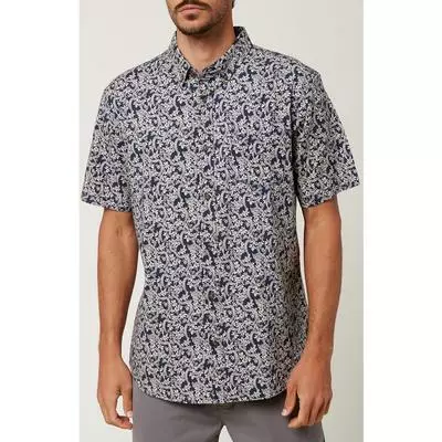 ONeill O'Neill Lei Up Sleeve Button-Up Shirt Men's 2 ONeill O'Neill Lei Up Sleeve Button-Up Shirt Men's - Image 2