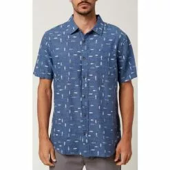 ONeill O'Neill Fish Tales Short Sleeve Button-Up Shirt Men's