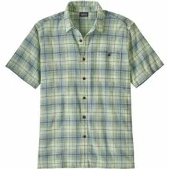 Patagonia A/C Shirt Men's -Hot Sale Clothing Store 103164 COOPTHISTLE GREEN m