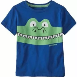 Patagonia Baby Graphic Organic T-Shirt -Hot Sale Clothing Store 103171 PATAGATORSPR BLUE m