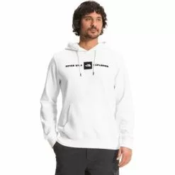 The North Face Red's Pullover Hoodie Men's -Hot Sale Clothing Store 103564 TNF WHITE m