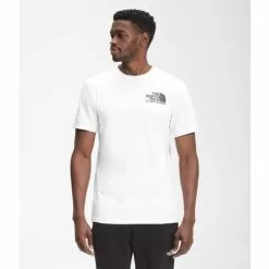 The North Face Coordinates Short Sleeve Tee Men's -Hot Sale Clothing Store 103650 TNF WHITE m