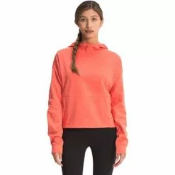 The North Face Canyonlands Pullover Crop Fleece Women's -Hot Sale Clothing Store 103821 EMBERGLWORGHTHR m