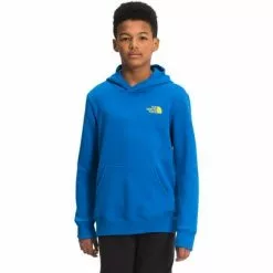 The North Face Camp Fleece Pullover Hoodie Boys' -Hot Sale Clothing Store 103882 HERO BLUE m
