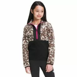 The North Face Printed Glacier 1/4 Zip Fleece Kids'