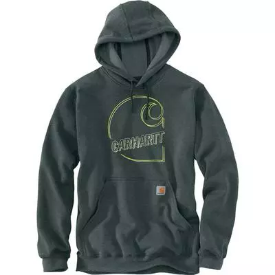 Carhartt Loose Fit Midweight C Graphic Sweatshirt Men's 2 Carhartt Loose Fit Midweight C Graphic Sweatshirt Men's - Image 2