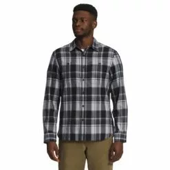 The North Face Arroyo Lightweight Flannel Men's -Hot Sale Clothing Store 104492 MLD GR LGHLFDM PLD 2 m