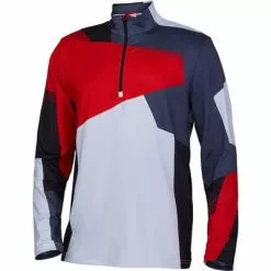 Spyder Leader Zip T-Neck Top Men's