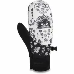 Dakine Electra Mittens Women's -Hot Sale Clothing Store 104744 WHITEBLACK m