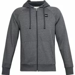 Under Armour UA Rival Fleece Full Zip Hoodie Men's 5 Under Armour UA Rival Fleece Full Zip Hoodie Men's -Hot Sale Clothing Store 104902 PTCHGRYLTHTHRONYXWT m