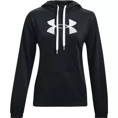 Under Armour Armour Fleece Big Logo Flock Hoodie Women's 1 Under Armour Armour Fleece Big Logo Flock Hoodie Women's