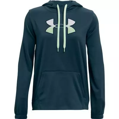 Under Armour Armour Fleece Big Logo Flock Hoodie Women's 2 Under Armour Armour Fleece Big Logo Flock Hoodie Women's - Image 2