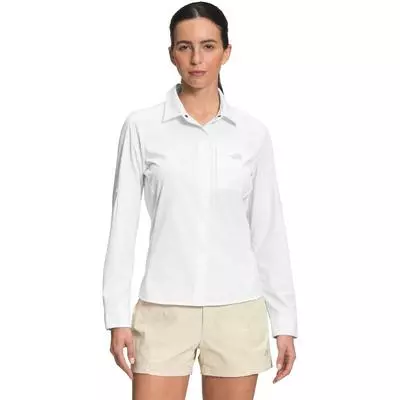 The North Face First Trail UPF Long Sleeve Button Up Shirt Women's 3 The North Face First Trail UPF Long Sleeve Button Up Shirt Women's - Image 3