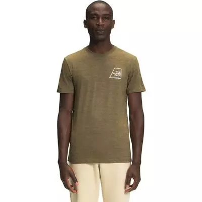 The North Face Short Sleeve Logo Marks Tri-Blend Tee Men's 2 The North Face Short Sleeve Logo Marks Tri-Blend Tee Men's - Image 2