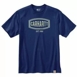 Carhartt Loose Fit Heavyweight Short-Sleeve Logo Graphic T-Shirt Men's