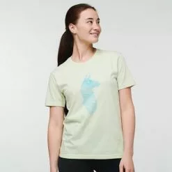Cotopaxi Topo Llama T-Shirt Women's -Hot Sale Clothing Store 105913 LICHEN m