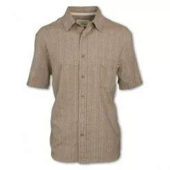 Purnell Heritage Striped Short-Sleeved Button-Up Shirt Men's