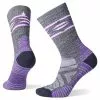 Smartwool Hike Light Cushion Broken Stripes Pattern Crew Socks Women's