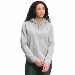 The North Face Crescent Popover Hoodie Women's 5 The North Face Crescent Popover Hoodie Women's -Hot Sale Clothing Store 106579 TNFLIGHTGREYHTR m