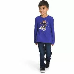 The North Face Long Sleeve Tri-Blend Graphic Tee Toddlers'