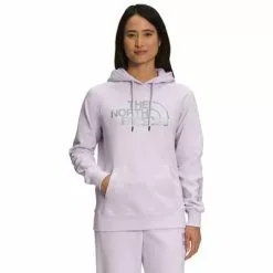 The North Face Graphic Injection Hoodie Women's -Hot Sale Clothing Store 106694 LVNDR FOGMTLC SLVR m