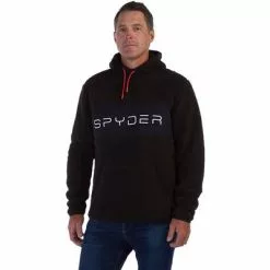 Spyder Vista Hoodie Men's -Hot Sale Clothing Store 107743 BLACK m
