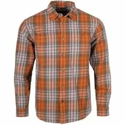 Mountain Khakis Hideout Flannel Shirt Men's -Hot Sale Clothing Store 108158 RUST m