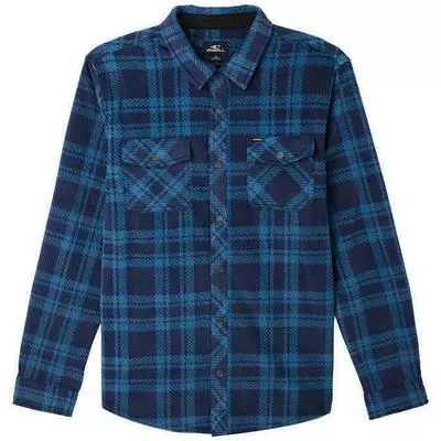 ONeill O'Neill Glacier Plaid Button Up Shirt Men's 2 ONeill O'Neill Glacier Plaid Button Up Shirt Men's - Image 2
