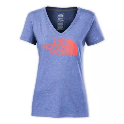 The North Face Short-Sleeve Half-Dome V-Neck Tee Women's - New Fit 2 The North Face Short-Sleeve Half-Dome V-Neck Tee Women's - New Fit - Image 2