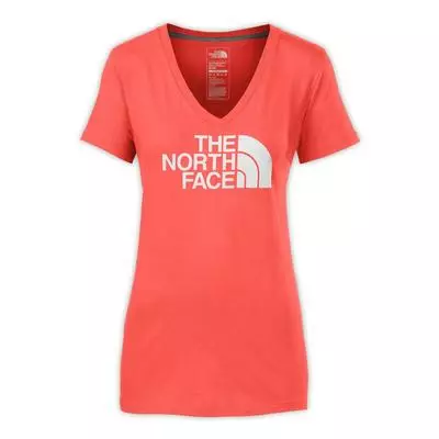 The North Face Short-Sleeve Half-Dome V-Neck Tee Women's - New Fit 4 The North Face Short-Sleeve Half-Dome V-Neck Tee Women's - New Fit - Image 4
