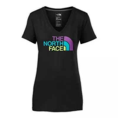 The North Face Short-Sleeve Half-Dome V-Neck Tee Women's - New Fit 6 The North Face Short-Sleeve Half-Dome V-Neck Tee Women's - New Fit - Image 6
