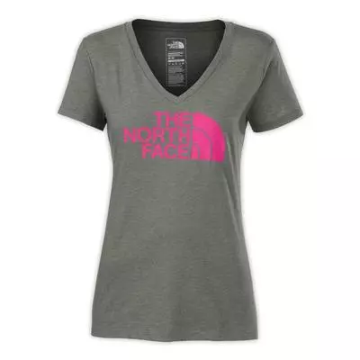 The North Face Short-Sleeve Half-Dome V-Neck Tee Women's - New Fit 7 The North Face Short-Sleeve Half-Dome V-Neck Tee Women's - New Fit - Image 7