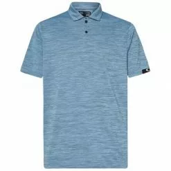 Oakley Gravity Pro Polo Shirt Men's -Hot Sale Clothing Store 109612 STONEWASH BLUE HTHER m