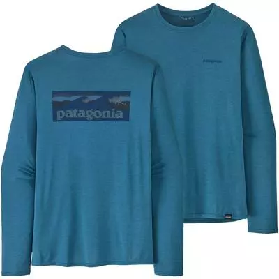 Patagonia Long-Sleeved Capilene Cool Daily Graphic Shirt - Waters Men's 1 Patagonia Long-Sleeved Capilene Cool Daily Graphic Shirt - Waters Men's