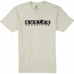 Burton Carson Short-Sleeve Recycled Tee Men's -Hot Sale Clothing Store 10992 VANILLA HEATHER m