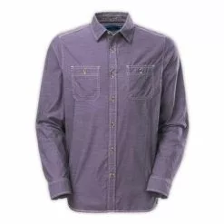 The North Face Long-Sleeve Montgomery Shirt Men's 8 The North Face Long-Sleeve Montgomery Shirt Men's -Hot Sale Clothing Store 11088 DARK EGGPLANT PURPLE m