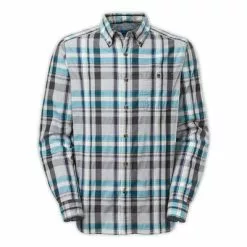 The North Face Long-Sleeve Buttonwood Shirt Men's 6 The North Face Long-Sleeve Buttonwood Shirt Men's -Hot Sale Clothing Store 11089 HRGRYHTHRENAMEL BLU m