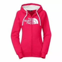 The North Face Half Dome Full-Zip Hoodie Women's 9 The North Face Half Dome Full-Zip Hoodie Women's -Hot Sale Clothing Store 11223 ROSE REDTNF WHITE m