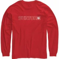 Burton Logo Horizontal Long Sleeve Tee Men's