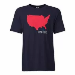 The North Face Backyard USA T-Shirt Men's 6 The North Face Backyard USA T-Shirt Men's -Hot Sale Clothing Store 11449 COSMIC BLUE m