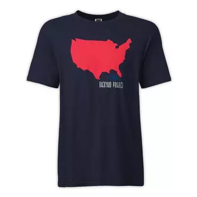 The North Face Backyard USA T-Shirt Men's 2 The North Face Backyard USA T-Shirt Men's - Image 2